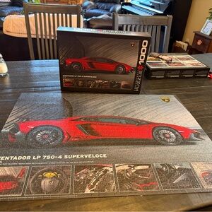 Red Lamborghini  1000pc Puzzle